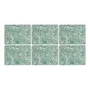 Pimpernel Pack of 6 Tapestry Sage Tablemats or Coasters additional 5