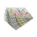 Pimpernel Pack of 6 Wildflowers Tablemats or Coasters additional 3