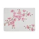 Pimpernel Set of 6 Pink Blossom Tablemats or Coasters additional 2