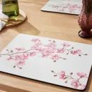 Pimpernel Set of 6 Pink Blossom Tablemats or Coasters additional 3