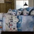 Lobster Creek Coastal Fishing Village Bedding Set additional 2
