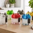 Grunwerg Condimates Acrylic Salt and Pepper Set Black and White additional 3