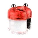Grunwerg Condimates Acrylic Salt and Pepper Set Red additional 1