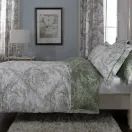 The Lyndon Company Duvet Cover Toile De Jouy Sage Green additional 2