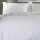 The Lyndon Company Blocks Embroidered Cotton Duvet Set additional 3