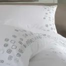 The Lyndon Company Blocks Embroidered Cotton Duvet Set additional 2