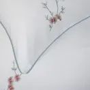 The Lyndon Company Cherry Blossom Embroidered Cotton Duvet Set additional 2