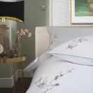 The Lyndon Company Cherry Blossom Embroidered Cotton Duvet Set additional 7