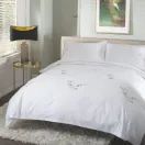 The Lyndon Company Cherry Blossom Embroidered Cotton Duvet Set additional 1