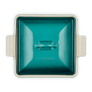 Le Creuset Stoneware Heritage Square Bleu Riveria Dish with Lid 23cm additional 4