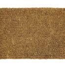 JVL Plain Natural Coir Doormat 40x68cm additional 1