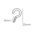 Speedy Net Curtain Wire &amp; Hooks additional 3