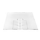 Clear Acrylic Square Pedestal Cake Stand additional 4