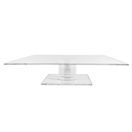 Clear Acrylic Square Pedestal Cake Stand additional 3