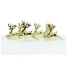 Creative Party Christmas Pick Reindeer Gold F072 additional 2