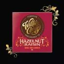 Willies Cacao Hazelnut &amp; Raisin Dark Chocolate Bar 50g additional 1