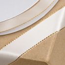 Club Green Satin / Lurex Ribbon Ivory/Gold additional 2