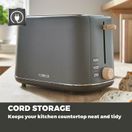 Tower Scandi 2 Slice Toaster Grey T20027G additional 8