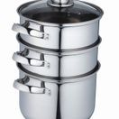 KitchenCraft Clearview Steamer 3 Tier 20cm additional 1