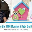 FMM Sugarcraft Mummy & Baby Owl Cutter additional 3
