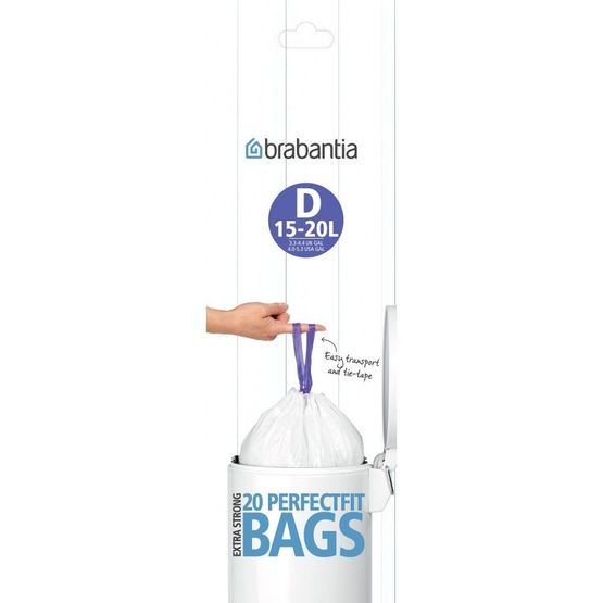 Brabantia Bin Liners (D) 15Ltr 246760