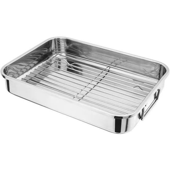 Judge Stainless Steel Roaster &amp; Rack 36x26cm H041