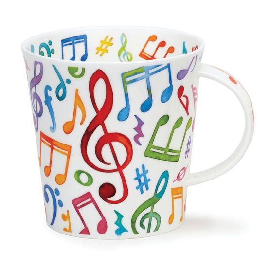 Dunoon Cairngorm Upbeat Design Fine Bone China Mug