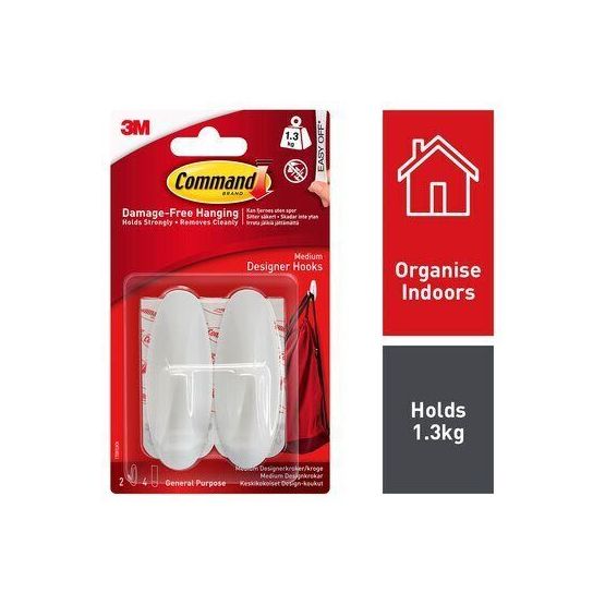 Command Medium Designer Hooks 17081