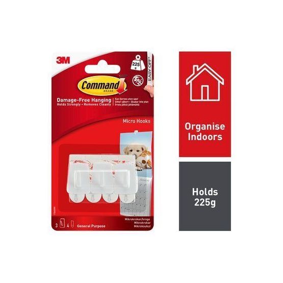 Command Micro Hooks 17066