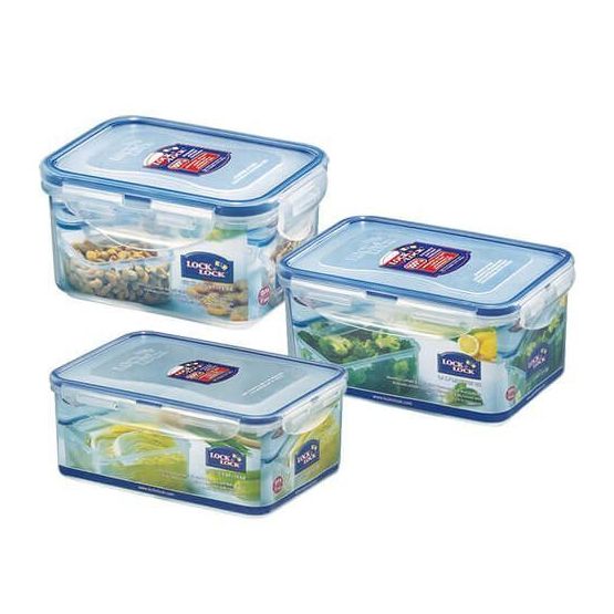 Lock &amp; Lock 3pc Storage Box Set