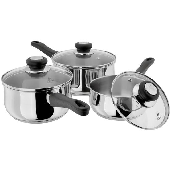 Judge Vista 3 Piece Saucepan Set JJA1A
