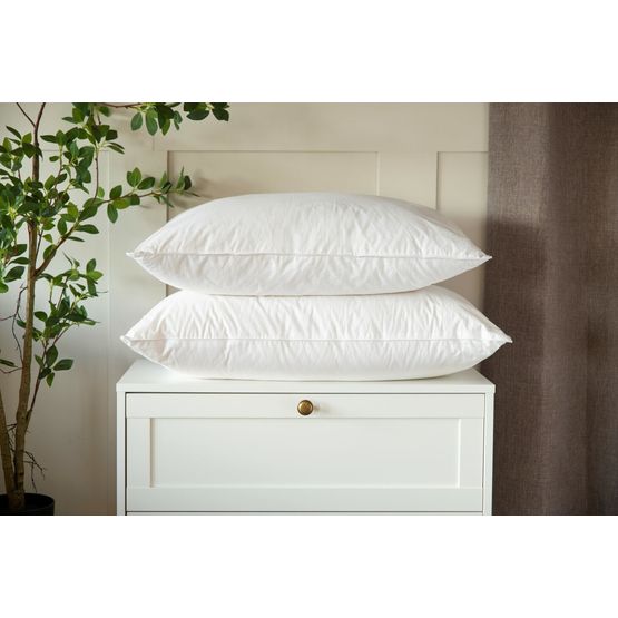 Hotel Milled Duck Feather Pillow Pair