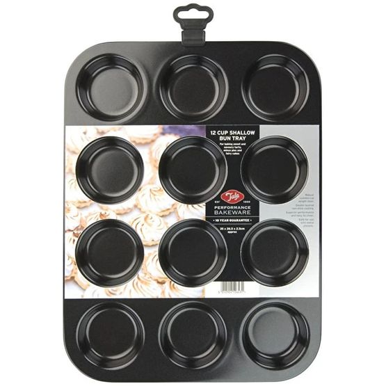 Tala Performance 12 Cup Shallow Bun Tin