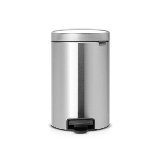 Brabantia New Icon Pedal Bin 12 litre Matt Steel