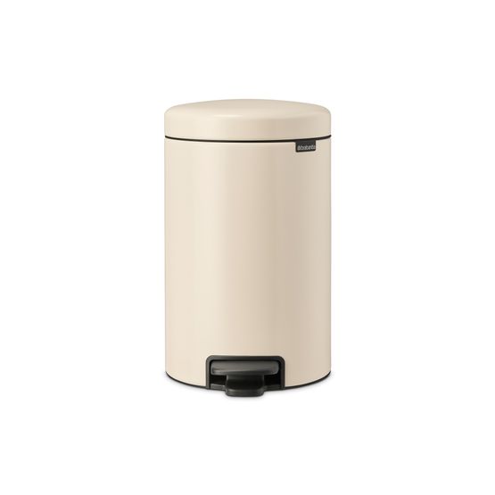 Brabantia New Icon Pedal Bin 12 litre Soft Beige