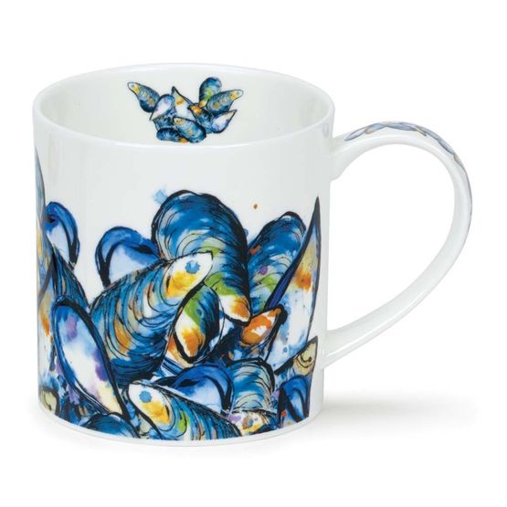 Dunoon Orkney DollyHotdogs Fine Bone China Mug - Plat Du Jour