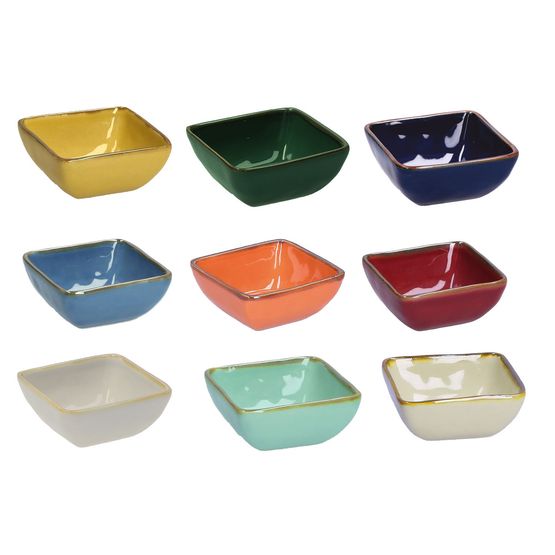 Rose &amp; Tulipani Concerto Square Tiny Bowl 8cm