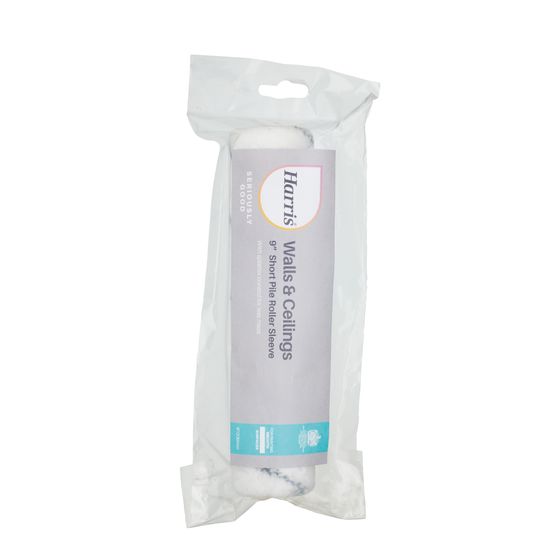 Harris Seriously Good Walls &amp; Ceilings Short Pile Roller Sleeve 9in