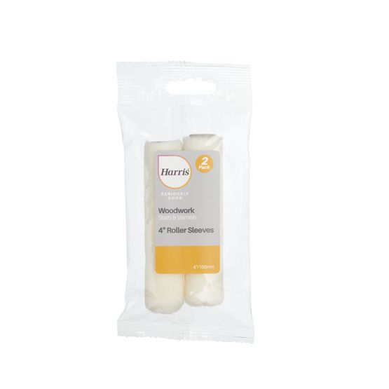 Harris Ultimate Stain &amp; Varnish Roller Sleeves (2) 4inch 103022250