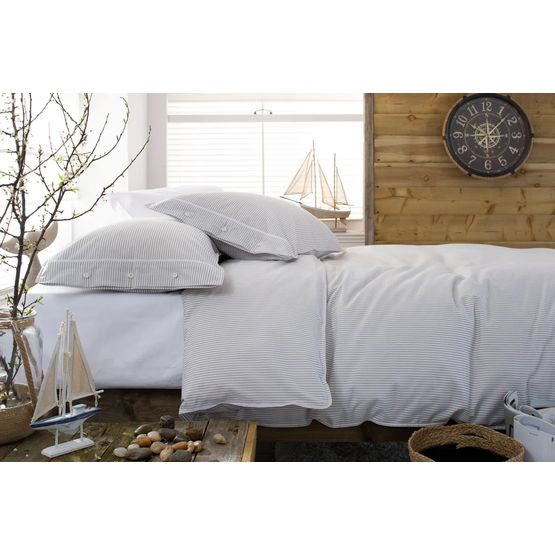 The Lyndon Company SouthPort Bedlinen Duvet Cover Sets Grey