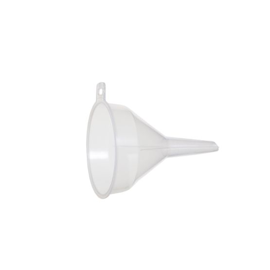Whitefurze Clear Plastic Funnel 08cm