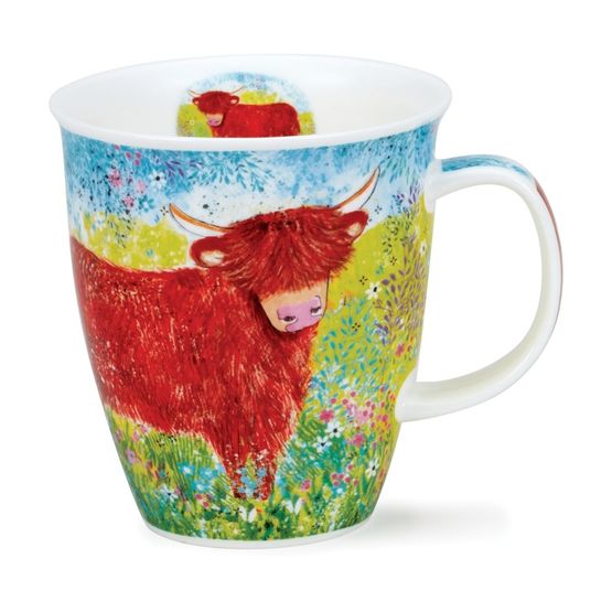Dunoon Nevis Hamish Highland Cow Fine Bone China Mug