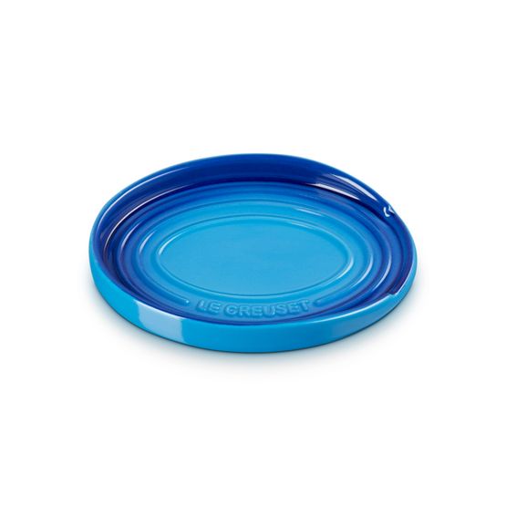 Le Creuset Stoneware Oval Spoon Rest Azure