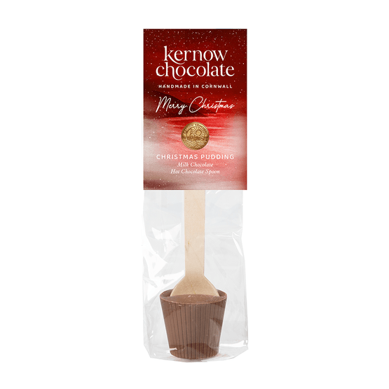 Hot Chocolate Spoon - Christmas Pudding 37g