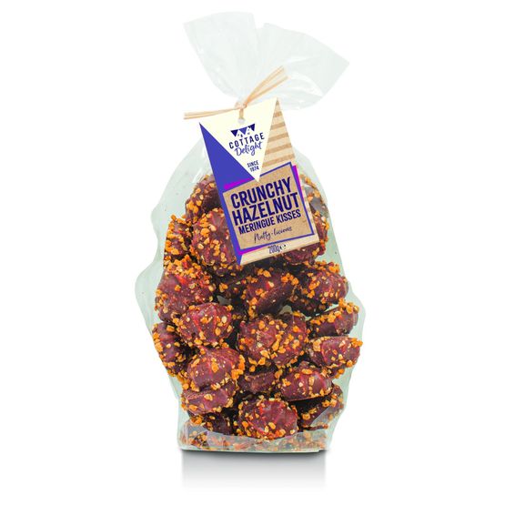 Cottage Delights Crunchy Hazelnut Meringue Kisses 200g CD630068