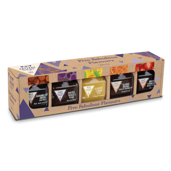 Cottage Delights Five Fabulous Flavours Gift Set CD810056
