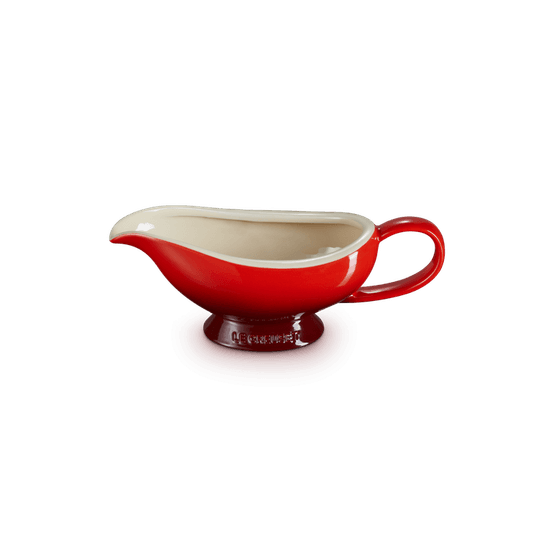 Le Creuset Stoneware Heritage Gravy Jug Cerise 460ml