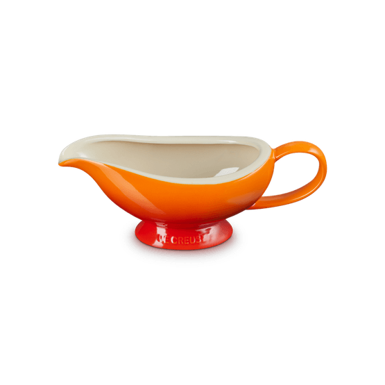 Le Creuset Stoneware Heritage Gravy Jug Volcanic 460ml