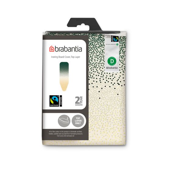 Brabantia Ironing Board Cover (D) 135x45cm New Dawn Fairtrade
