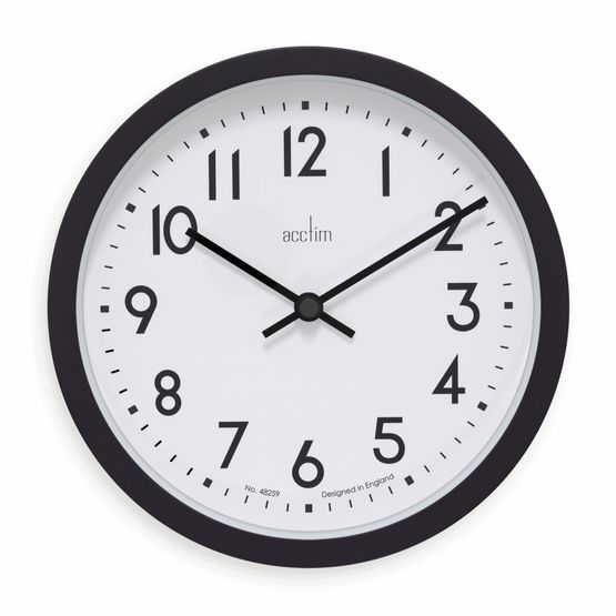 Acctim Elstow Wall Clock Soot 22843